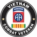82nd Airborne Division Vietnam Combat Veteran Decal