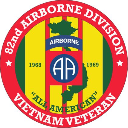 82nd Airborne Division Vietnam Veteran Decal