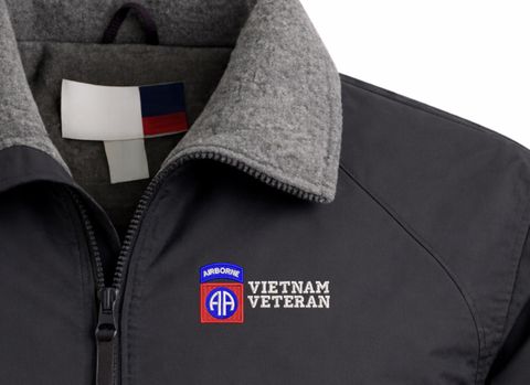 82ND Airborne Division Vietnam Veteran 3-Season Jacket