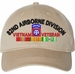 82nd Airborne Division Vietnam Veteran with Ribbons Unstructured Dad Cap
