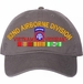 82nd Airborne Division Vietnam Veteran with Ribbons Unstructured Dad Cap