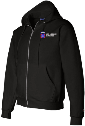 82ND Airborne Division Zippered Hoodie