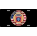 82nd Airborne Iraq Veteran License Plate