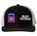 82nd Airborne Iraq Veteran Split Cap