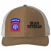 82nd Airborne Iraq Veteran Split Cap