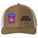 82nd Airborne Korea Veteran Split Cap