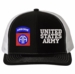 82nd Airborne United States Army Split Cap