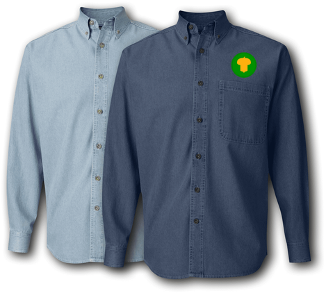 87th Division Denim Shirt