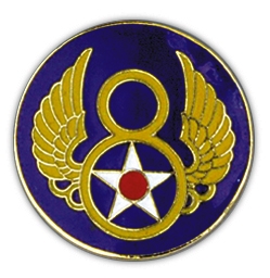 8th Air Force Large Lapel Pin