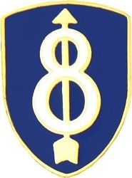 8th Infantry Division Lapel Pin