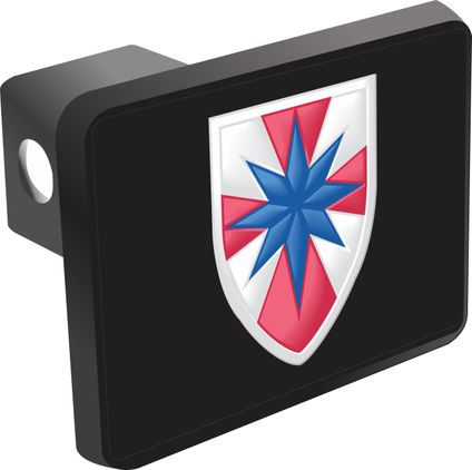 8th Field Army Support Command Patch Hitch Cover