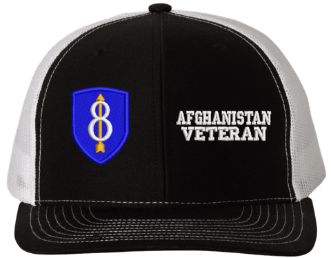 8th Infantry Afghanistan Veteran Split Cap