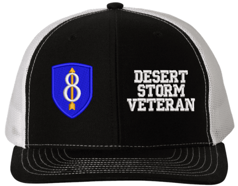 8th Infantry Desert Storm Veteran Split Cap