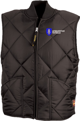 8th Infantry Division Afghanistan Veteran Game Sportswear Finest Vest