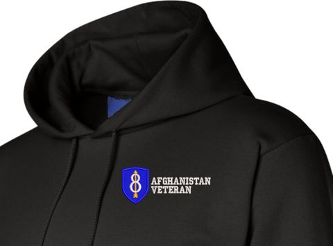 8th Infantry Division Afghanistan Veteran Hoodie