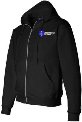 8th Infantry Division Afghanistan Veteran Zippered Hoodie