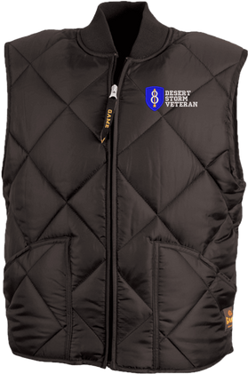 8th Infantry Division Desert Storm Veteran Game Sportswear Finest Vest