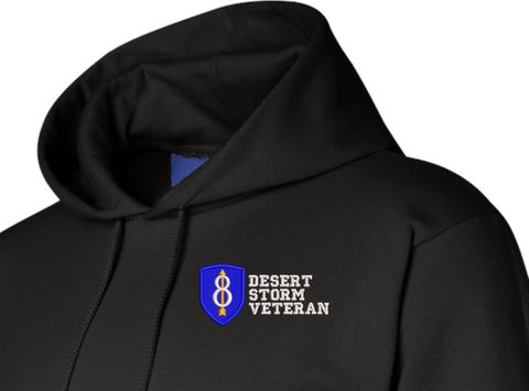 8th Infantry Division Desert Storm Veteran Hoodie