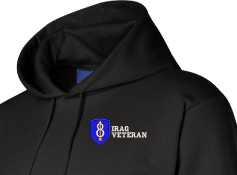 8th Infantry Division Iraq Veteran Hoodie