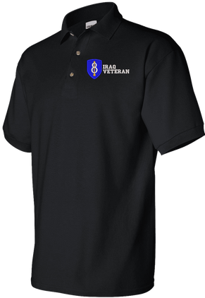 8th Infantry Division Iraq Veteran Polo