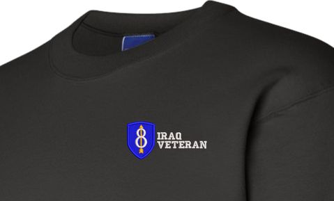 8th Infantry Division Iraq Veteran Sweatshirt