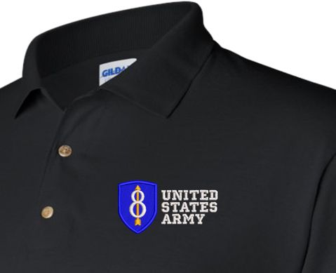 8th Infantry Division United States Army Polo