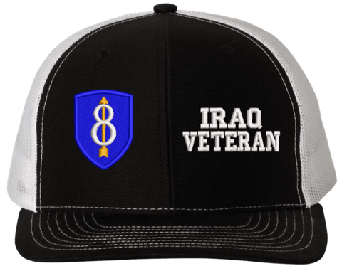 8th Infantry Iraq Veteran Split Cap