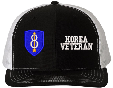 8th Infantry Korea Veteran Split Cap