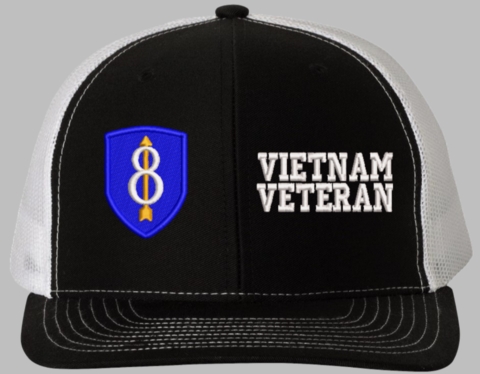 8th Infantry Vietnam Veteran Split Cap