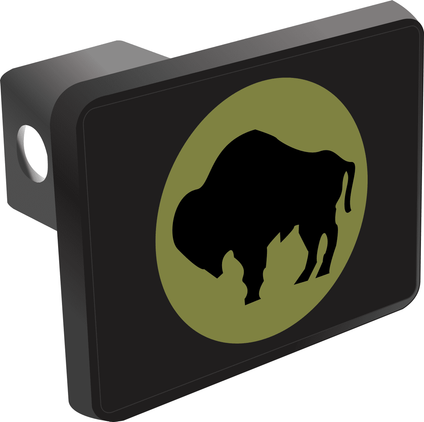 92nd Infantry Division Trailer Hitch Cover