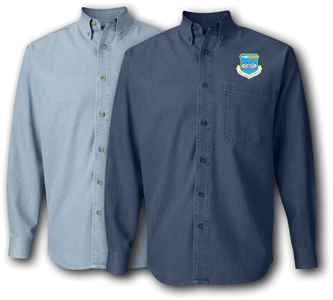 932d Airlift Wing Denim Shirt