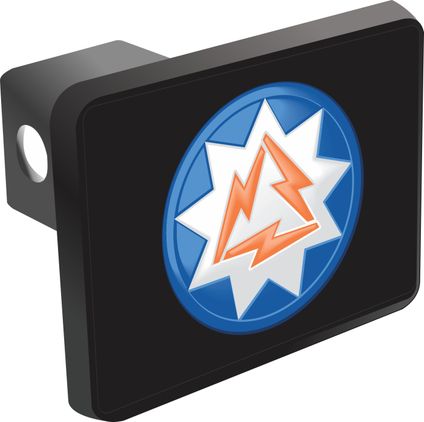 93rd Signal Brigade Patch Hitch Cover