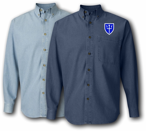 97th Arcom Division Denim Shirt