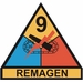 9th Armored Division REMAGEN Decal