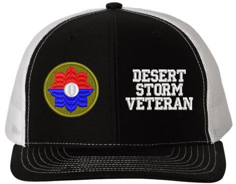 9th Infantry Desert Storm Veteran Split Cap