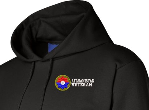 9th Infantry Division Afghanistan Veteran Hoodie