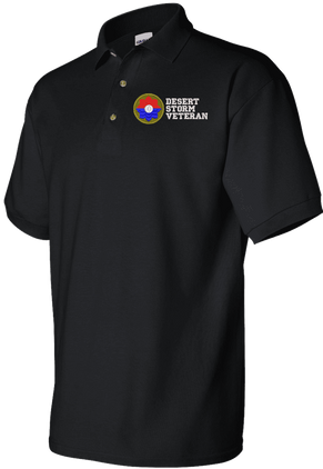 9th Infantry Division Desert Storm Veteran Polo