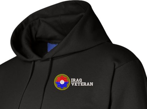9th Infantry Division Iraq Veteran Hoodie