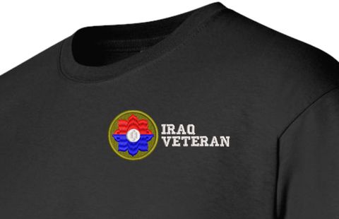 9th Infantry Division Iraq Veteran T-Shirt
