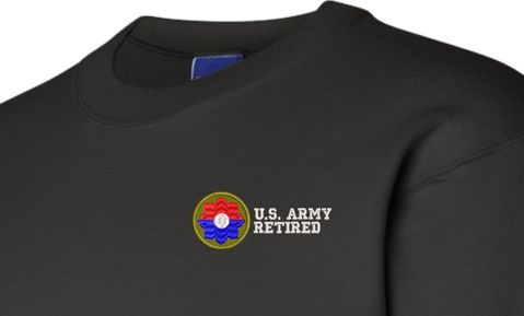 9th Infantry Division Retired Sweatshirt