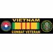 9th Infantry Division Vietnam Combat Veteran Bumper Sticker