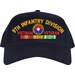 9th Infantry Division Vietnam Veteran Embroidered Cap with Ribbons