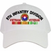 9th Infantry Division Vietnam Veteran Embroidered Cap with Ribbons