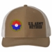 9th Infantry U.S. Army Retired Split Cap