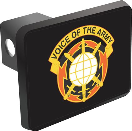 9th Signal Command Unit Crest Hitch Cover