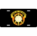9th Signal Command Unit Crest License Plate