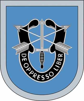 9th Special Forces Group Flash Decal