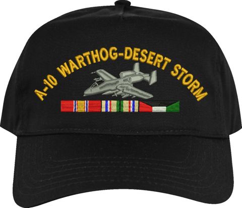 A-10 Warthog Desert Storm Embroidered Cap