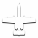 A 10 Warthog Top View Sticker Decal