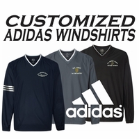 Adidas Custom Embroidered Windshirts Thumbnail Illustration